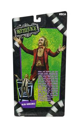 Beetlejuice 1988 figurine Beetlejuice Red Tuxedo Neca