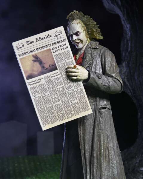 Beetlejuice 1988 tour guide bio exorcist ultimate af Neca