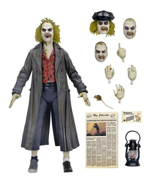 Beetlejuice 1988 tour guide bio exorcist ultimate af Neca