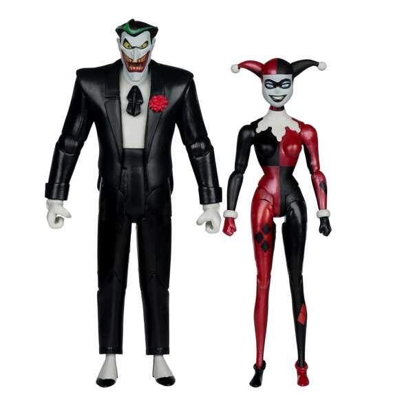 Batman: The Animated Series DC Direct figurines Harley Quinn & The Joker (Mad Love) Gold Label McFarlane Toys