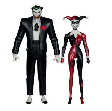 Batman: The Animated Series DC Direct figurines Harley Quinn & The Joker (Mad Love) Gold Label McFarlane Toys
