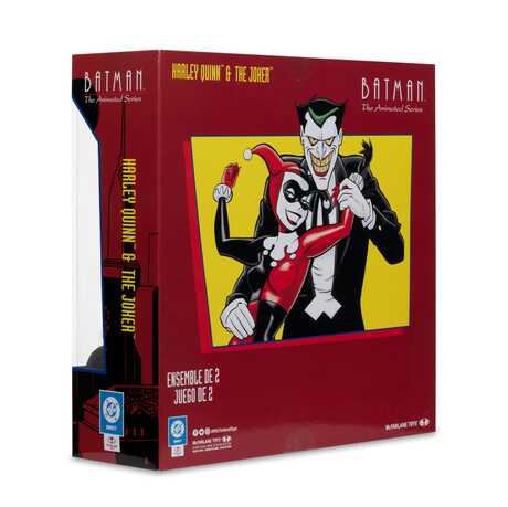 Batman: The Animated Series DC Direct figurines Harley Quinn & The Joker (Mad Love) Gold Label McFarlane Toys