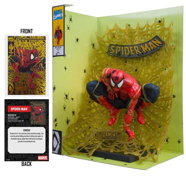 Marvel Collection statuette PVC 1/6 Spider-Man (Spider-Man # 1) (Gold Edition) Gold Label McFarlane Toys