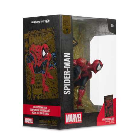 Marvel Collection statuette PVC 1/6 Spider-Man (Spider-Man # 1) (Gold Edition) Gold Label McFarlane Toys