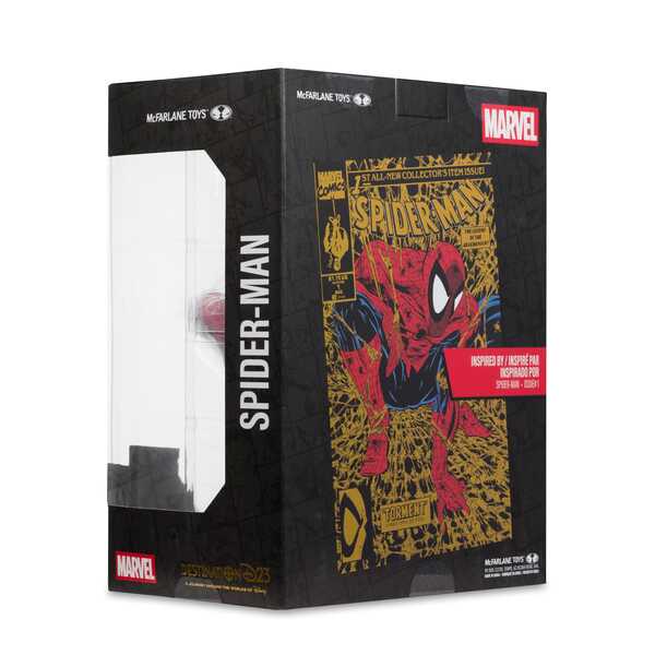 Marvel Collection statuette PVC 1/6 Spider-Man (Spider-Man # 1) (Gold Edition) Gold Label McFarlane Toys