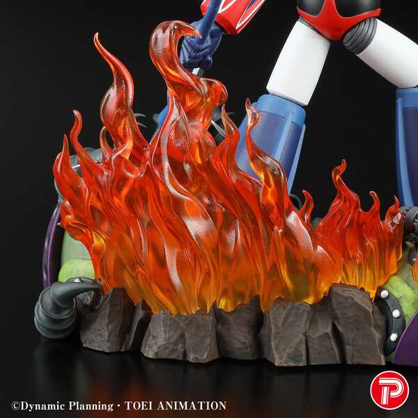 Grendizer statuette PVC Scene Selection 01 Grendizer a cry of Victory PLEX