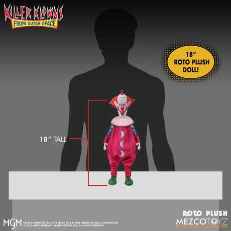 Les Clowns tueurs venus d'ailleurs poupée MDS Roto Slim Mezco