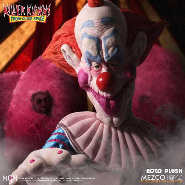 Les Clowns tueurs venus d'ailleurs poupée MDS Roto Slim Mezco