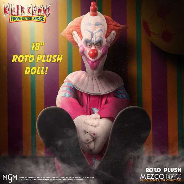 Les Clowns tueurs venus d'ailleurs poupée MDS Roto Slim Mezco