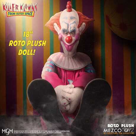 Les Clowns tueurs venus d'ailleurs poupée MDS Roto Slim Mezco