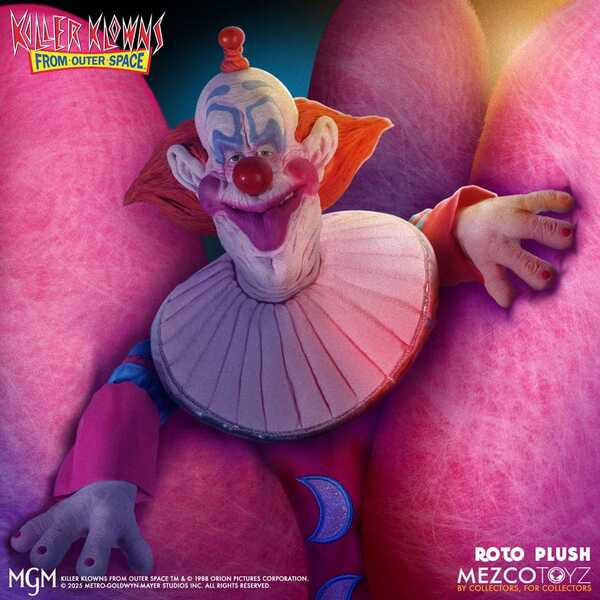 Les Clowns tueurs venus d'ailleurs poupée MDS Roto Slim Mezco