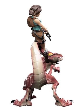 Tomb Raider figurine Mini Epics Lara Croft & Raptor WETA