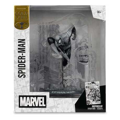 Marvel Collection statuette PVC 1/10 Spider-Man (Spider-Man #6)(Line Art)(Gold Label)  McFarlane Toys