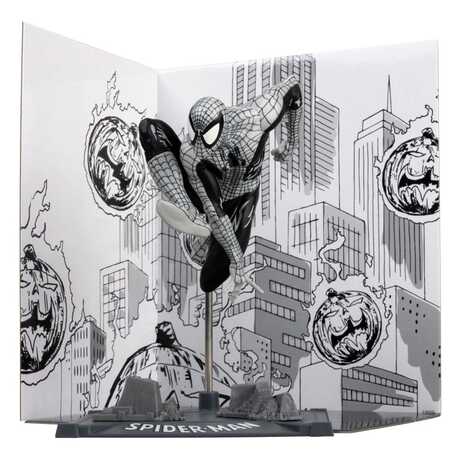 Marvel Collection statuette PVC 1/10 Spider-Man (Spider-Man #6)(Line Art)(Gold Label)  McFarlane Toys