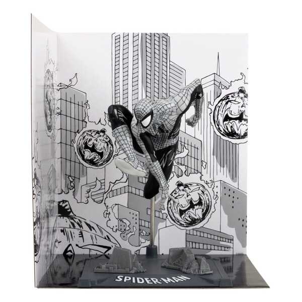 Marvel Collection statuette PVC 1/10 Spider-Man (Spider-Man #6)(Line Art)(Gold Label)  McFarlane Toys