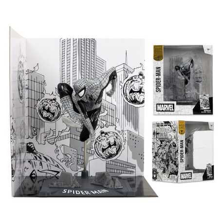 Marvel Collection statuette PVC 1/10 Spider-Man (Spider-Man #6)(Line Art)(Gold Label)  McFarlane Toys