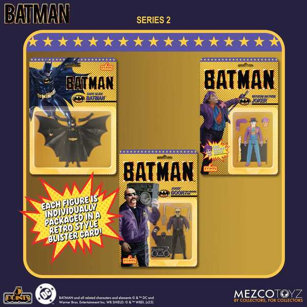 Batman (1989) assortiment figurines 5 Points 9 cm Series 2  Mezco