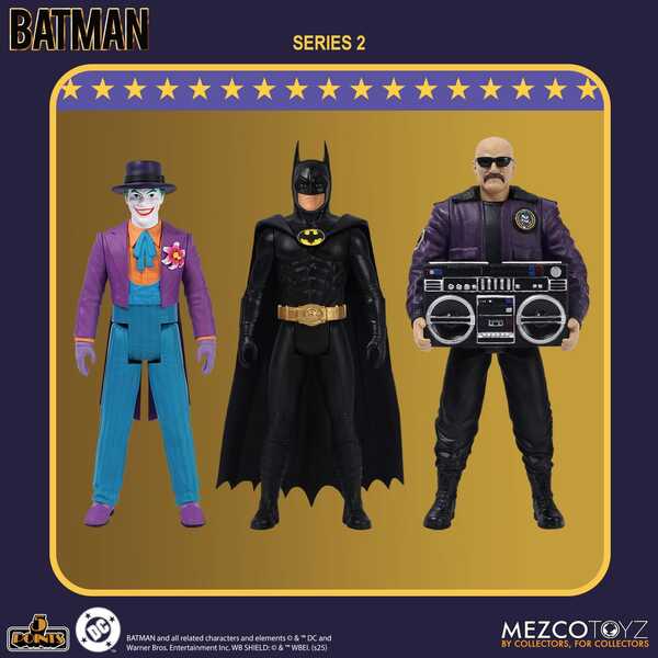 Batman (1989) assortiment figurines 5 Points 9 cm Series 2  Mezco