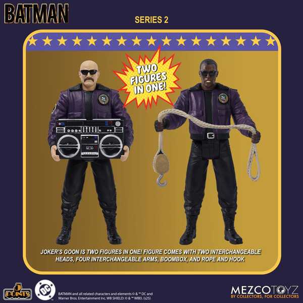 Batman (1989) assortiment figurines 5 Points 9 cm Series 2  Mezco
