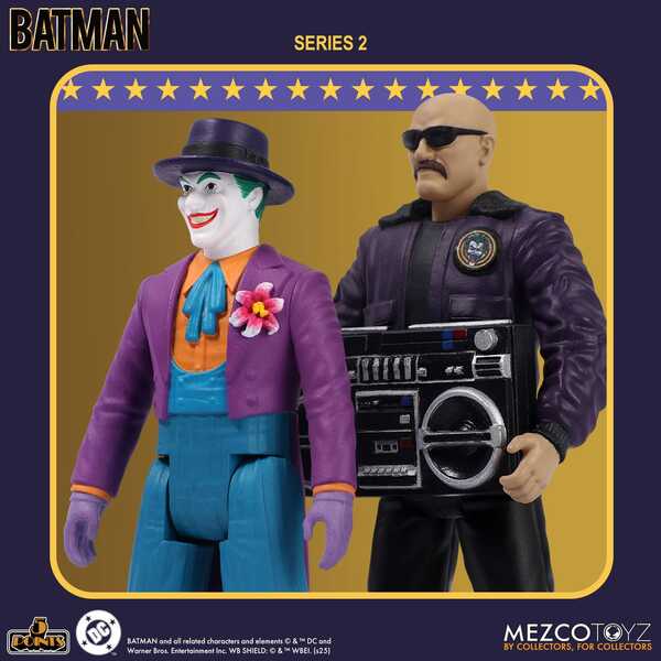 Batman (1989) assortiment figurines 5 Points 9 cm Series 2  Mezco