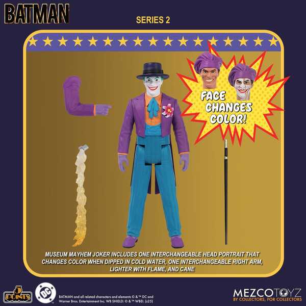 Batman (1989) assortiment figurines 5 Points 9 cm Series 2  Mezco