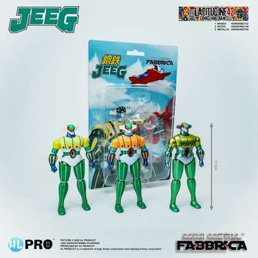 Jeeg mini metal fabbrica Metallic action figure HL PRO