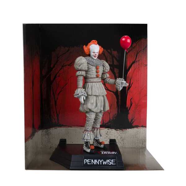 Welcome to Derry statuette PVC Movie Maniacs Pennywise Gold Label McFarlane Toys