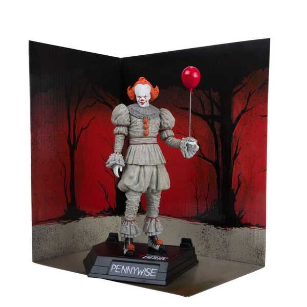 Welcome to Derry statuette PVC Movie Maniacs Pennywise Gold Label McFarlane Toys