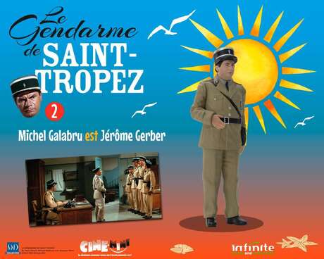 Set Le gendarme de Saint-Tropez 3 Figurines cine-mini pvc Infinite Statue