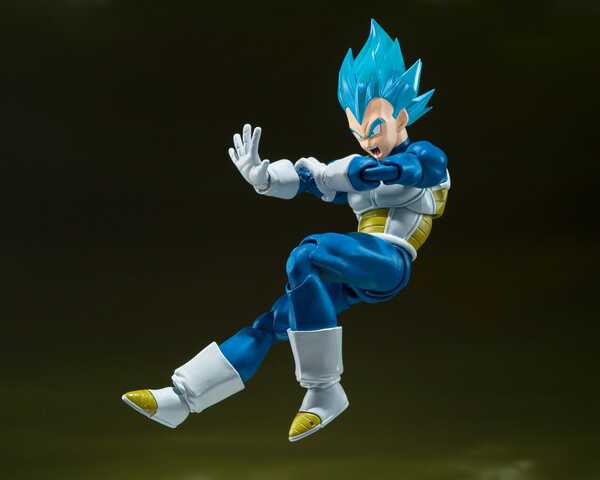 Dragon Ball S.H. Figuarts Super Saiyan God  Vegeta -Unwavering Saiyan Bandai Tamashii Nations