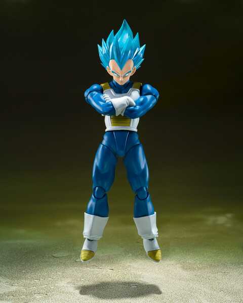 Dragon Ball S.H. Figuarts Super Saiyan God  Vegeta -Unwavering Saiyan Bandai Tamashii Nations