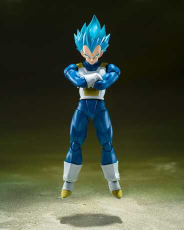 Dragon Ball S.H. Figuarts Super Saiyan God  Vegeta -Unwavering Saiyan Bandai Tamashii Nations