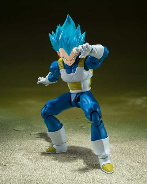 Dragon Ball S.H. Figuarts Super Saiyan God  Vegeta -Unwavering Saiyan Bandai Tamashii Nations