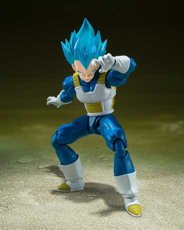 Dragon Ball S.H. Figuarts Super Saiyan God  Vegeta -Unwavering Saiyan Bandai Tamashii Nations