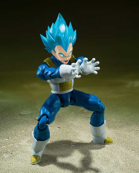 Dragon Ball S.H. Figuarts Super Saiyan God  Vegeta -Unwavering Saiyan Bandai Tamashii Nations