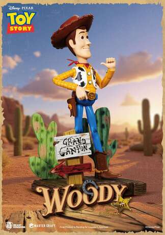 Toy Story statuette Master Craft Sheriff Woody Beast Kingdom