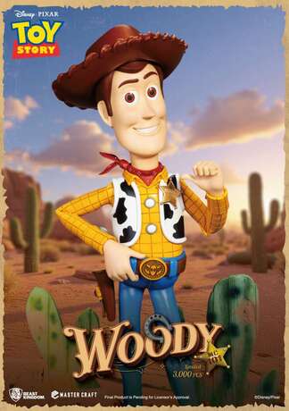 Toy Story statuette Master Craft Sheriff Woody Beast Kingdom