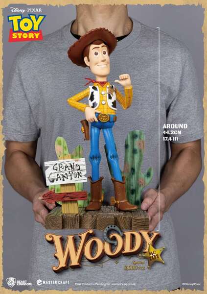 Toy Story statuette Master Craft Sheriff Woody Beast Kingdom