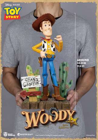 Toy Story statuette Master Craft Sheriff Woody Beast Kingdom