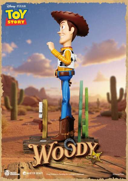 Toy Story statuette Master Craft Sheriff Woody Beast Kingdom