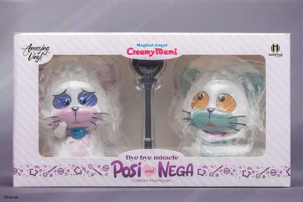 Magical Angel Creamy Mami statuette 1:1 Amazing Vinyl Posi et Nega Immortals Collectibles