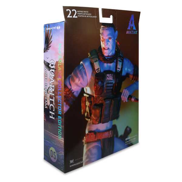 Avatar: Fire and Ash figurine Quaritch (Ash Recom) (Gold Label) McFarlane Toys