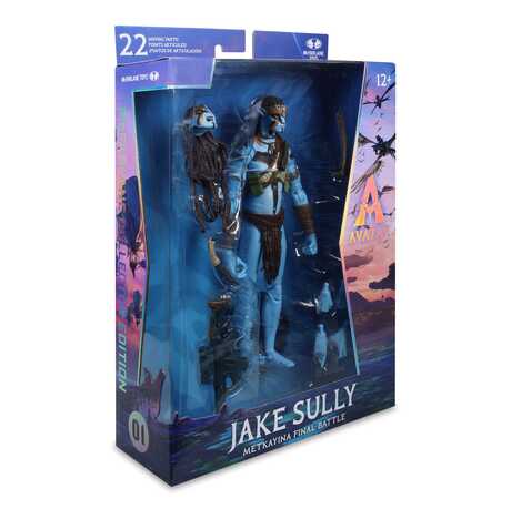 Avatar: Fire and Ash figurine Jake Sully (Metkayina Final Battle)  McFarlane Toys