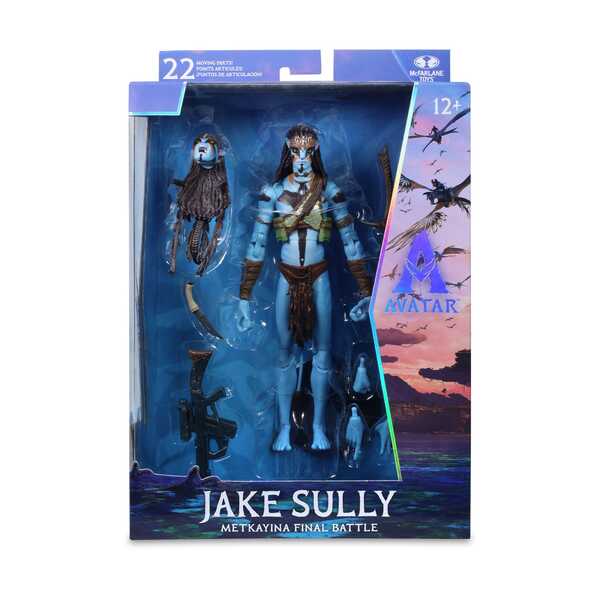 Avatar: Fire and Ash figurine Jake Sully (Metkayina Final Battle)  McFarlane Toys