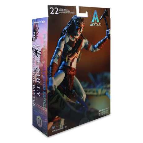 Avatar: Fire and Ash figurine Jake Sully (Metkayina Final Battle)  McFarlane Toys