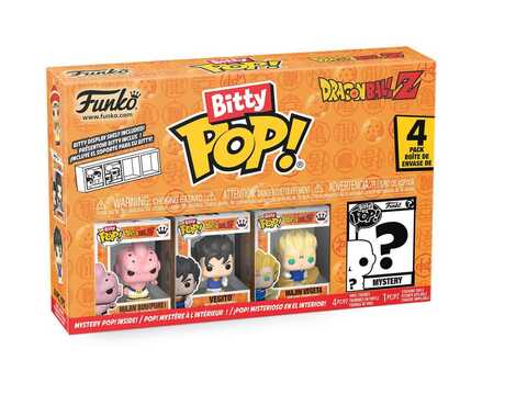 Dragon Ball pack 4 figurines Bitty POP! Vinyl Series 3 Funko