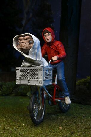 E.T. 40th anniversary Elliot & E.T. on Bicycle AF Neca
