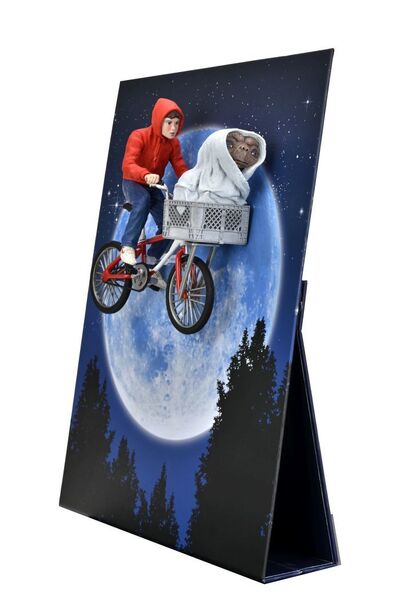 E.T. 40th anniversary Elliot & E.T. on Bicycle AF Neca