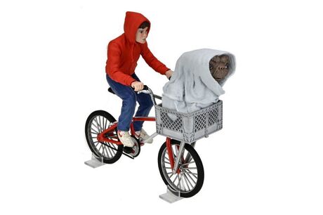 E.T. 40th anniversary Elliot & E.T. on Bicycle AF Neca