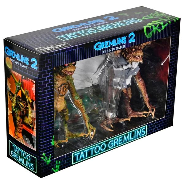 Gremlins 2 pack 2 figurines Tattoo Gremlins Neca